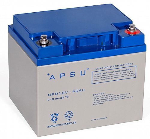 Купить Аккумуляторная батарея APSU NPD 12-40 в  Москве