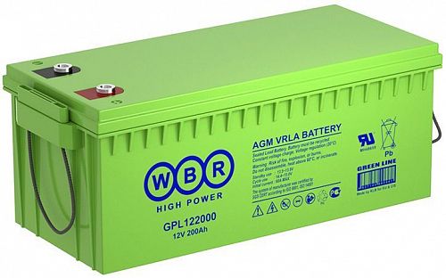 Купить Аккумуляторная батарея WBR GPL122000 в  Москве