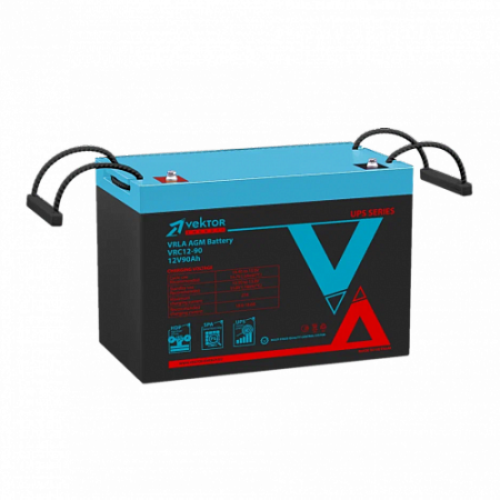 Купить Аккумуляторная батарея VEKTOR ENERGY VRC12-90 в  Москве