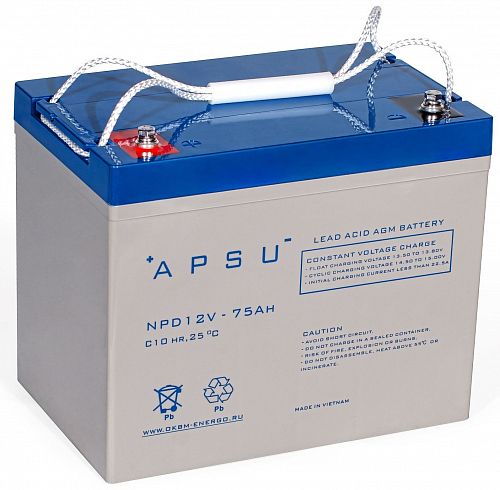 Купить Аккумуляторная батарея APSU NPD 12-80 в  Москве