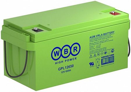 Аккумуляторная батарея WBR GPL12650
