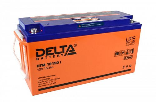 Купить Аккумуляторная батарея Delta DTM 12150 I с LCD-дисплеем в  Москве