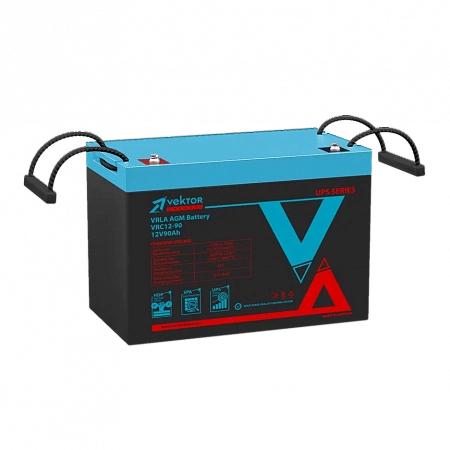 Купить Аккумуляторная батарея VEKTOR ENERGY VRC12-90 в  Москве