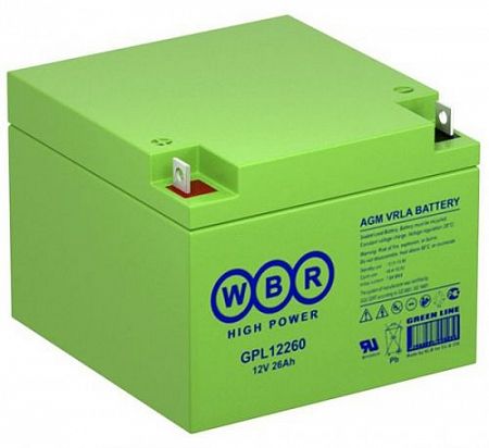 Купить Аккумуляторная батарея WBR GPL12260 в  Москве