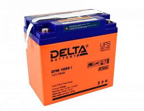 Купить Аккумуляторная батарея Delta DTM 1255 I с LCD-дисплеем в  Москве