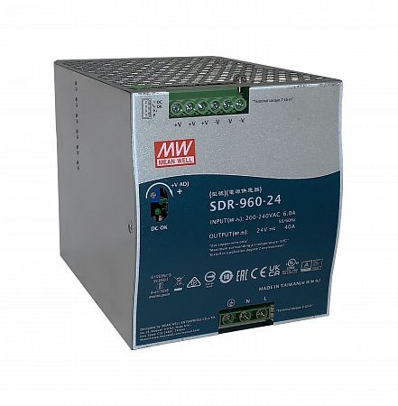 SDR-960-24  источник питания АC/DC, 230В/24В